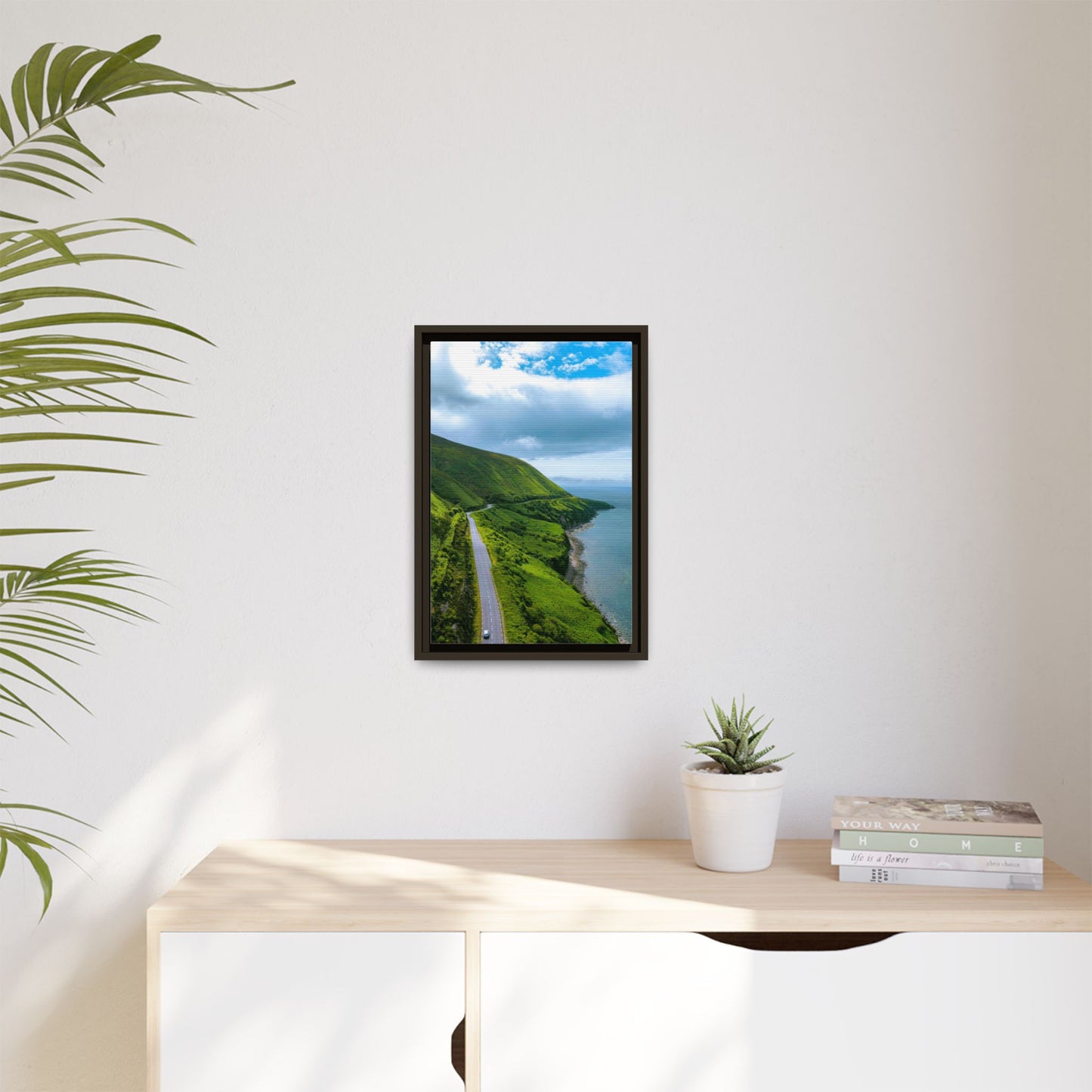Ring of Kerry Drive Matte Canvas, Framed (Multi-color)