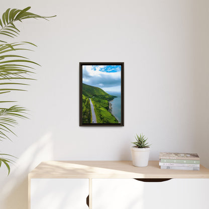 Ring of Kerry Drive Matte Canvas, Framed (Multi-color)