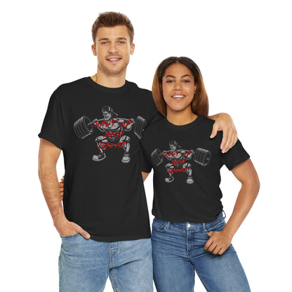 Shut Up and Squat Fitness Tee for Gym Enthusiasts