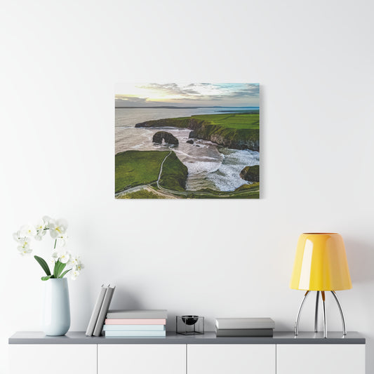 Virgin Rock Ballybunion Matte Canvas, Stretched, 1.25"