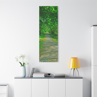 Listowel River Walk Matte Canvas, Stretched, 1.25"