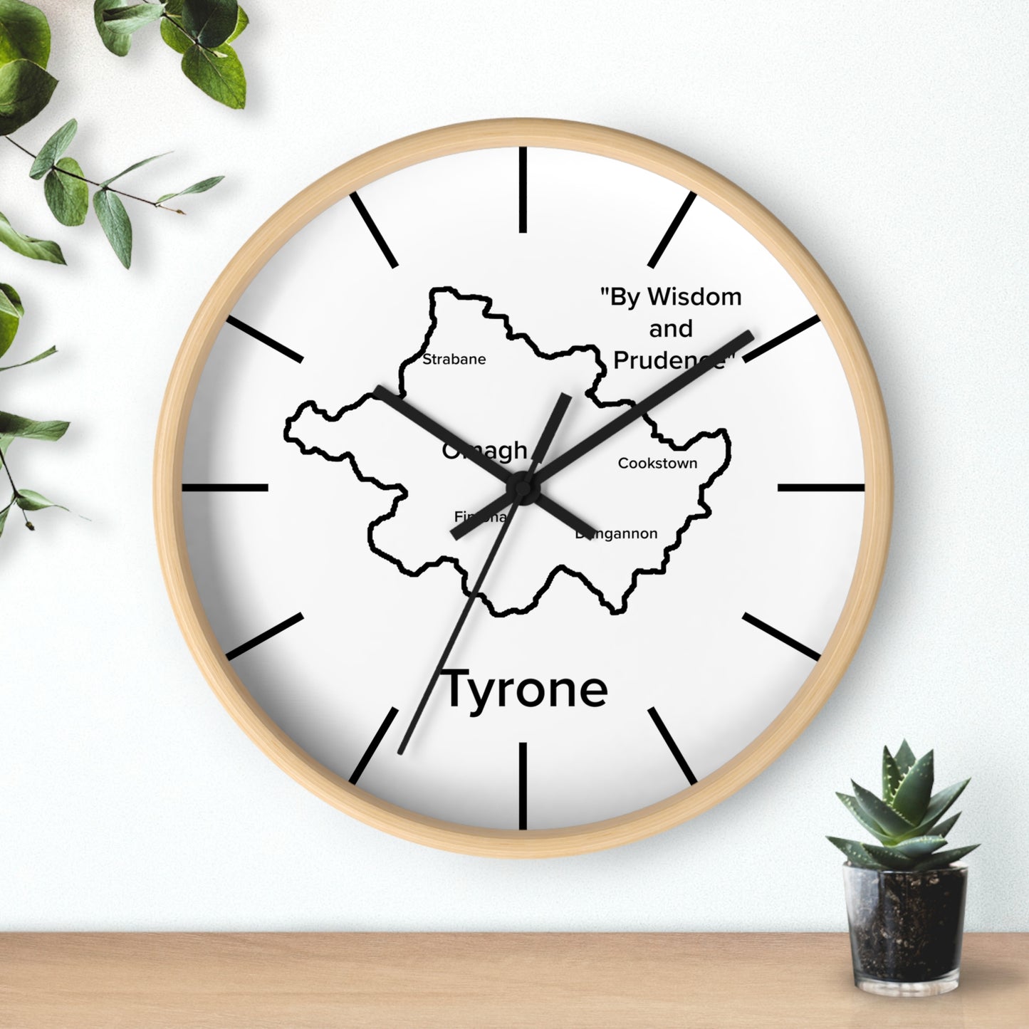Tyrone County Wall Clock