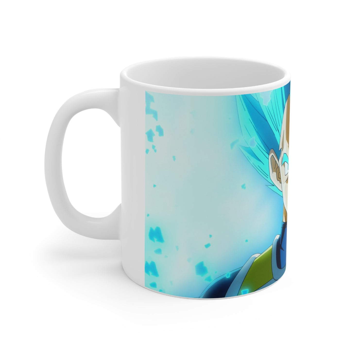 Vegeta Ceramic Coffee Mug - 11oz & 15oz - Dragon Ball Z Collectible