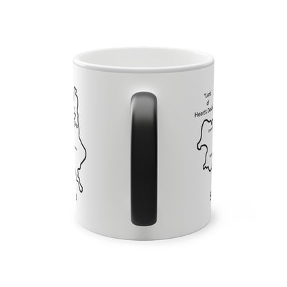 Sligo  Magic Mug: Color - Changing Coffee Cup with Artistic Map Design
