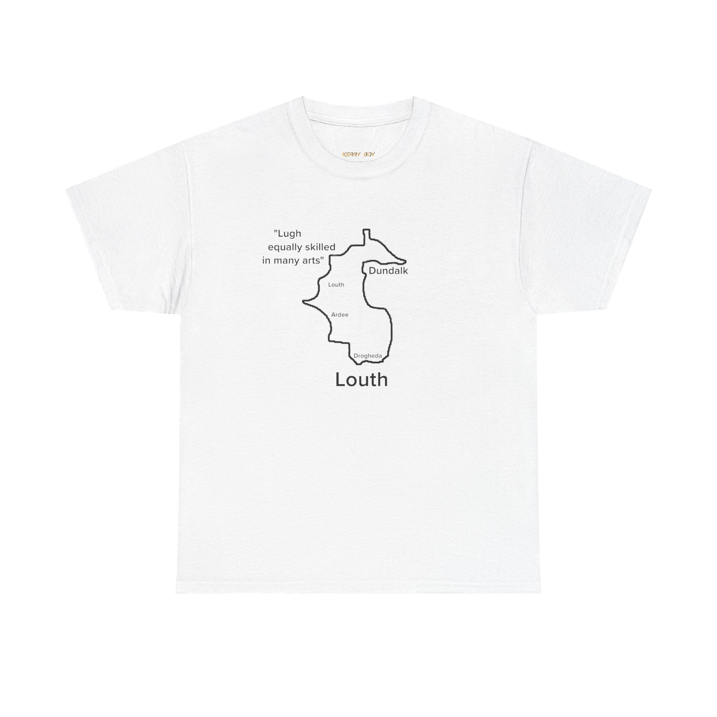 Louth Unisex Heavy Cotton Tee White Edition