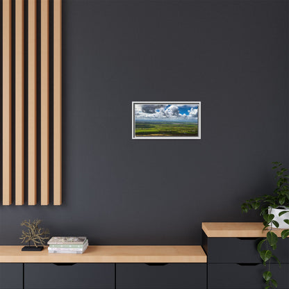 Kerry Panorama Matte Canvas, Framed (Multi-color)