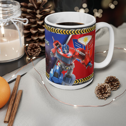 Transformers Ceramic Coffee Mug - 11oz & 15oz - Perfect Gift for Fans & Collectors