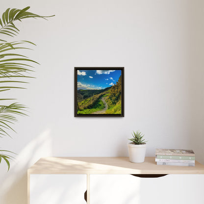 Glanageenty Forest Trail Matte Canvas, Framed (Multi-color)