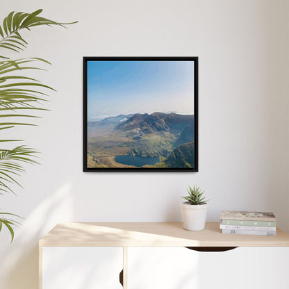 MacGillycuddy's Reeks Matte Canvas, Framed (Multi-color)