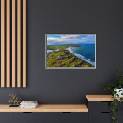 Kerry Landscape Matte Canvas, Framed (Multi-color)