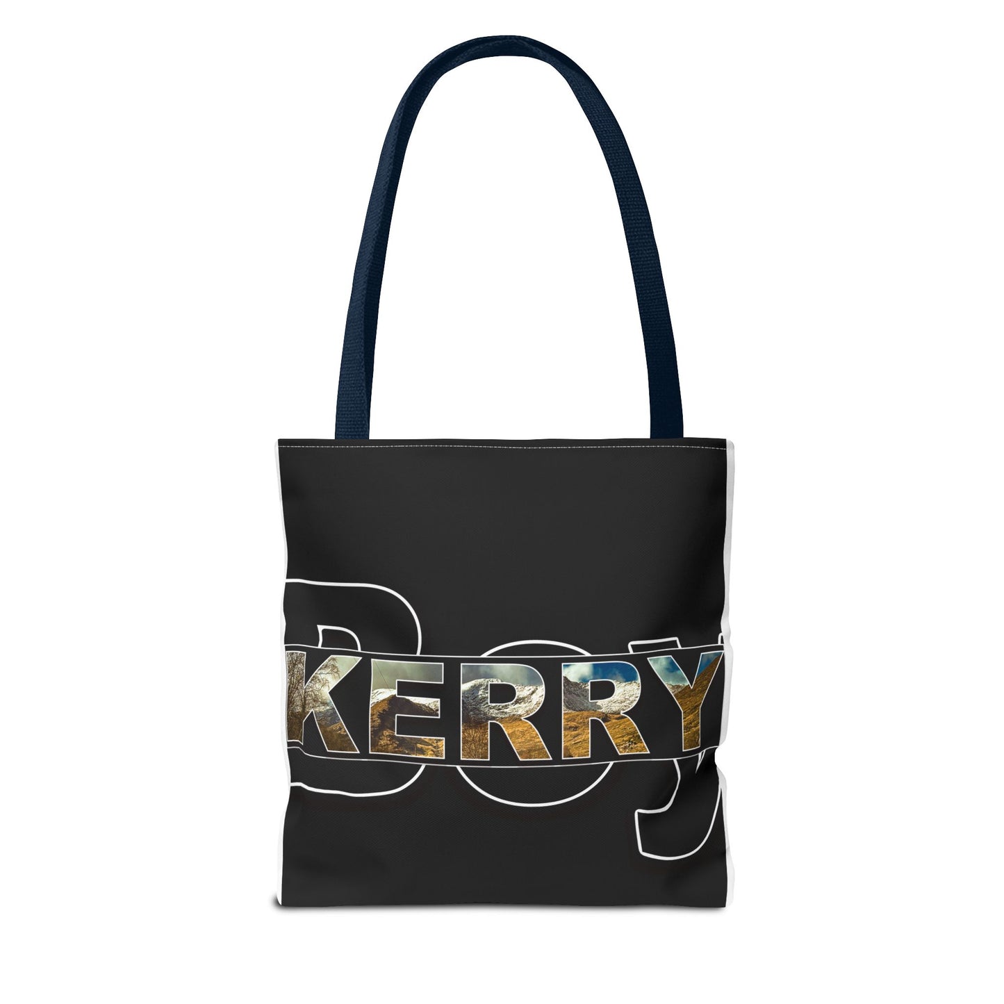 Kerry Boy Black - Black Tote Bag (AOP)