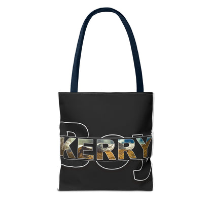 Kerry Boy Black - Black Tote Bag (AOP)