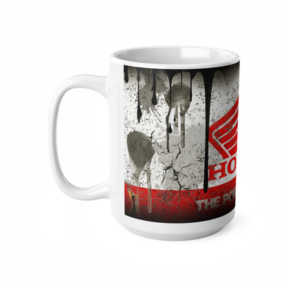 Honda-Inspired Ceramic Coffee Cups - 11oz & 15oz - Perfect Gift for Motorcycle Enthusiasts
