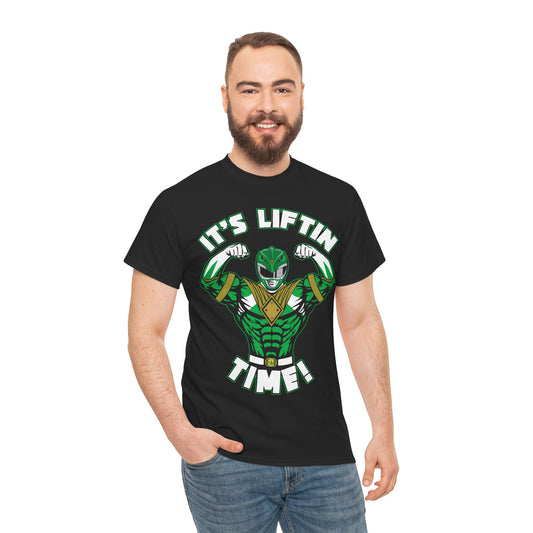 It's Liftin' Time Unisex Heavy Cotton Tee - Fun Gym Shirt for Fitness Enthusiasts