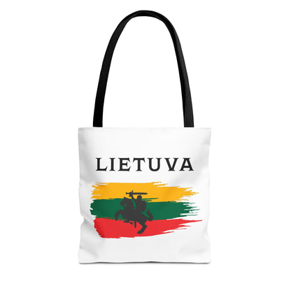 Cultural Spirit Tote Bag - Celebrate Lithuania with Vibrant Design