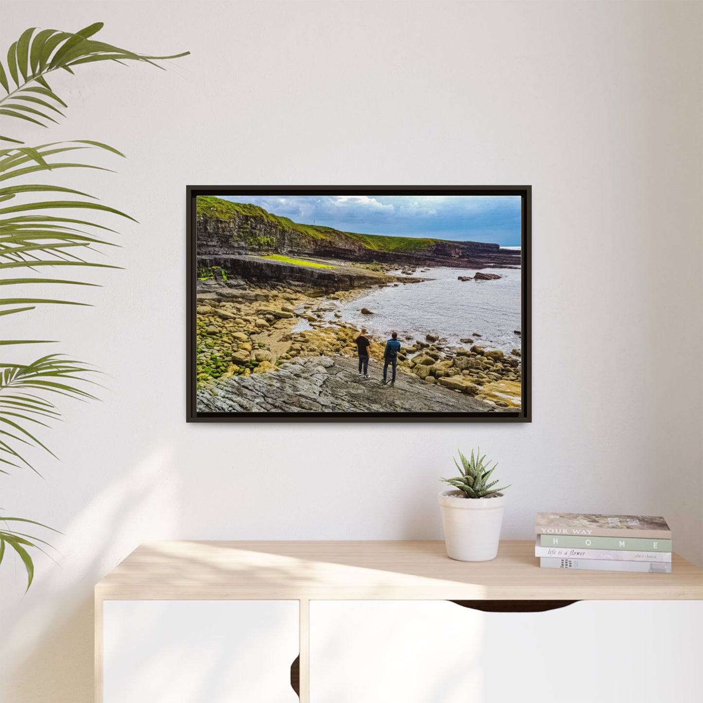 Sligo County Matte Canvas, Framed (Multi-color)