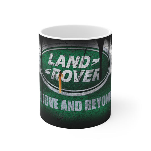Land Rover-Inspired Ceramic Coffee Mug – Adventure Awaits!