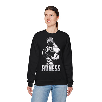 Fitness Unisex Heavy Blend™ Crewneck Sweatshirt - Perfect for Fighters and Casual Wear