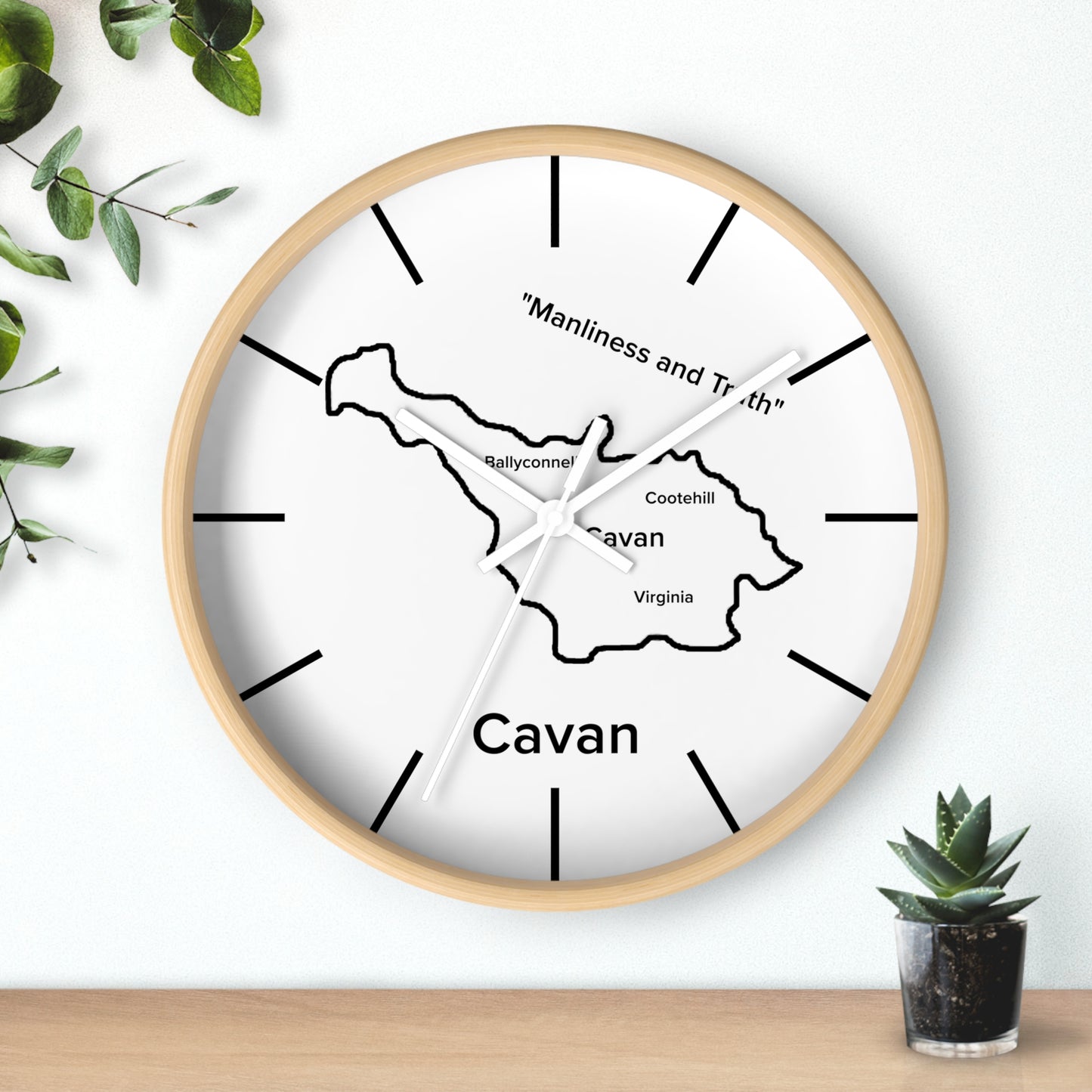 Cavan County Wall Clock