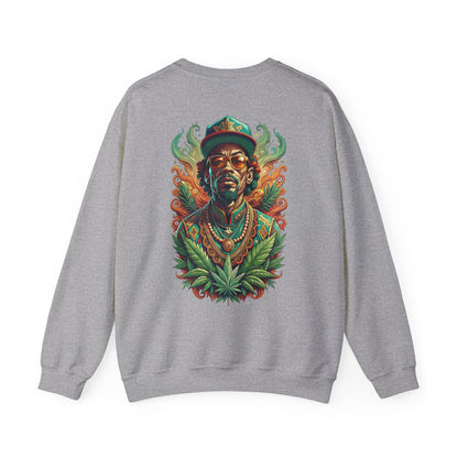 Reggae Lion — Rasta Portrait Graphic Sweatshirt