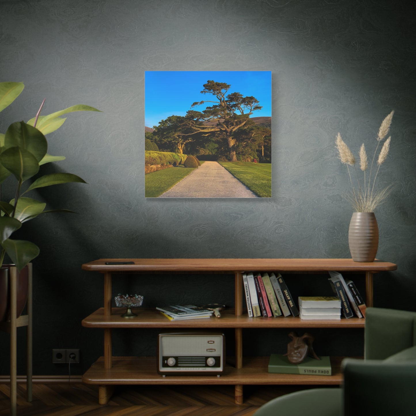 Muckross House Garden Matte Canvas, Stretched, 1.25"