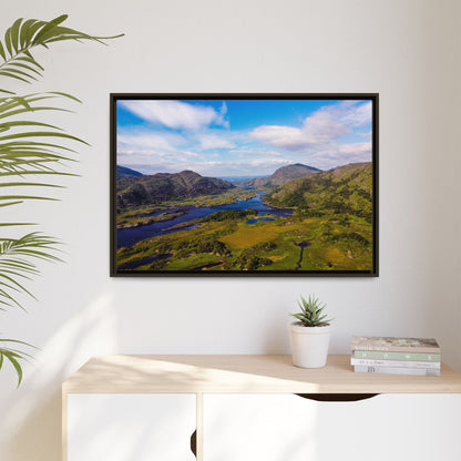 Ladies View Killarney Matte Canvas, Framed (Multi-color)