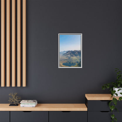 MacGillycuddy's Reeks Matte Canvas, Framed (Multi-color)