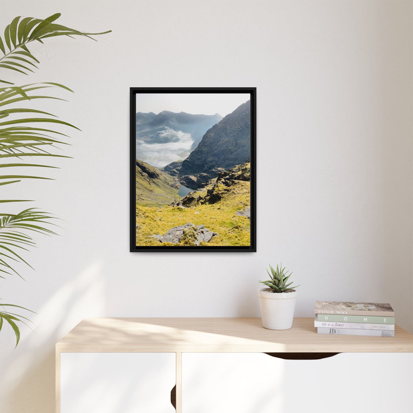 Kerry Mount Matte Canvas, Framed (Multi-color)