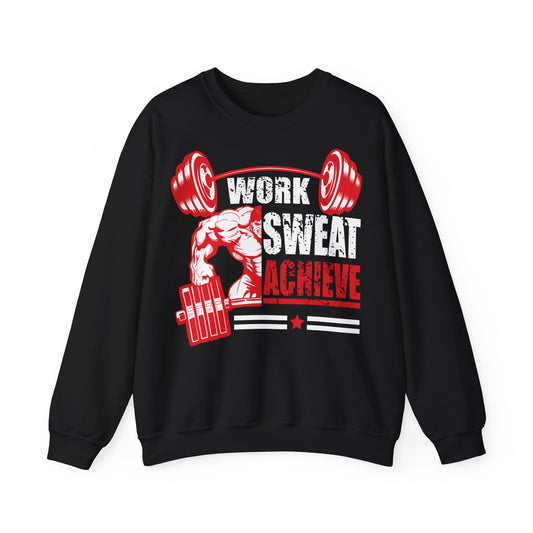 Work Sweat Achieve Unisex Heavy Blend™ Crewneck Sweatshirt
