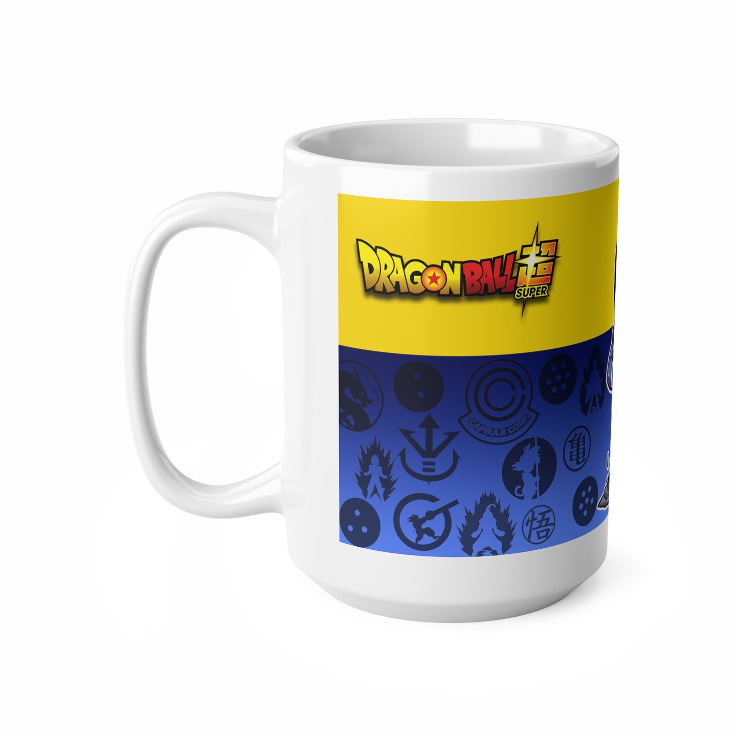 Dragon Ball Super Ceramic Coffee Mug - 11oz & 15oz, Perfect for Anime Fans!