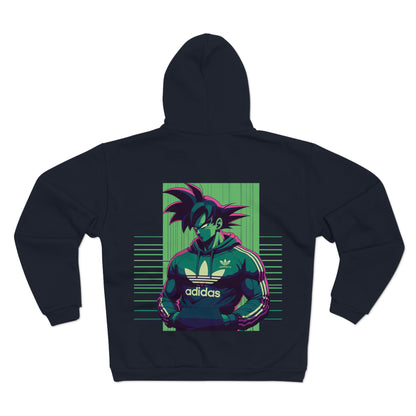 Dragon Ball Goku Unisex Hooded Zip Sweatshirt
