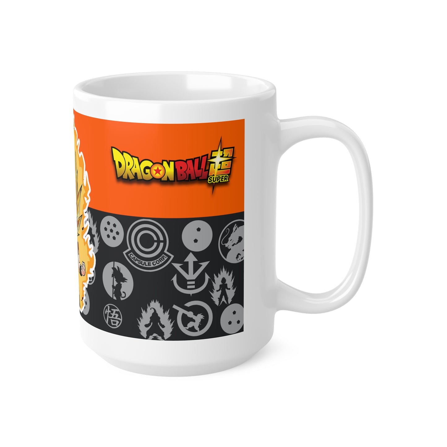 Dragon Ball Super Ceramic Coffee Mug - 11oz & 15oz - Perfect Gift for Anime Fans