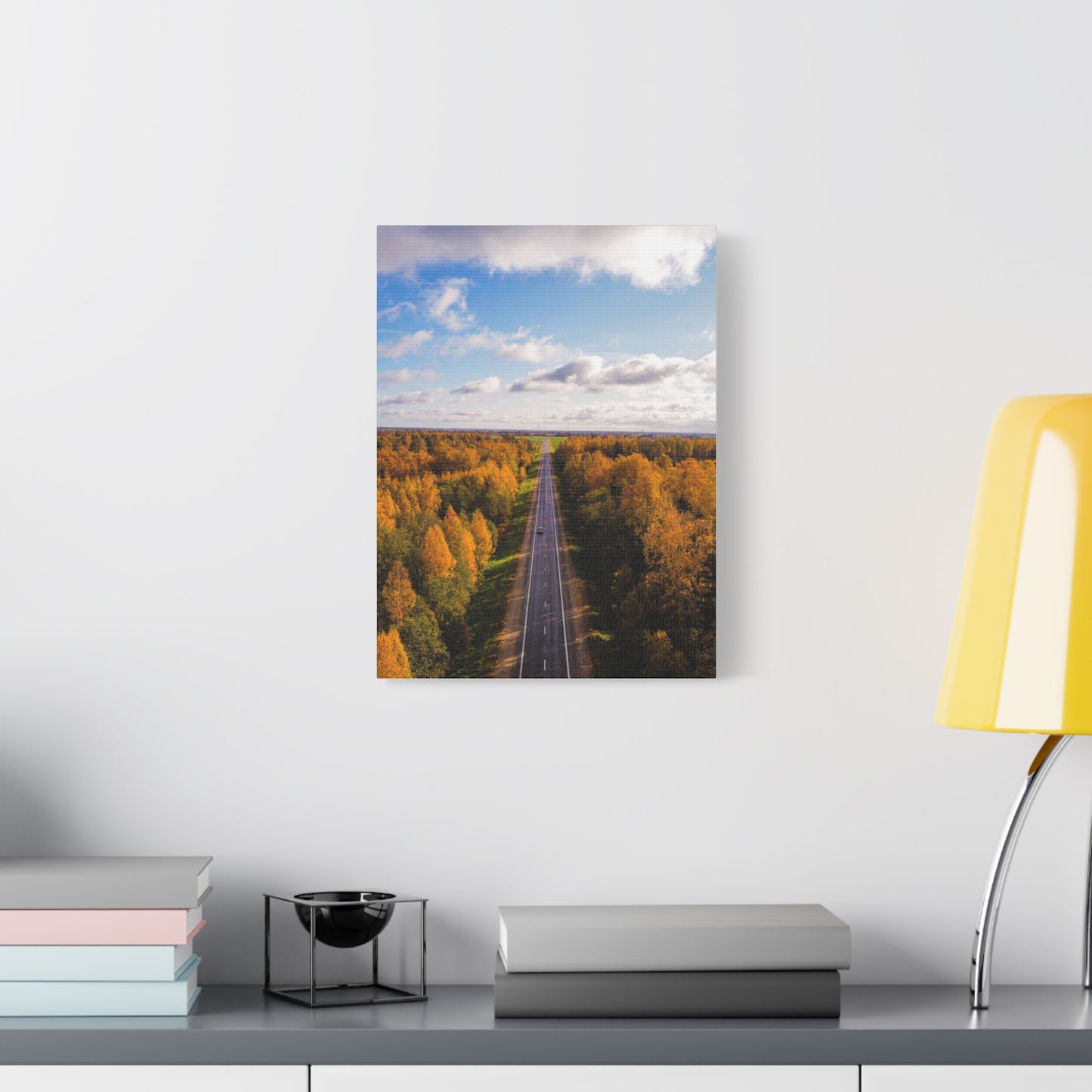 Somewhere in Lithuania Matte Canvas, Stretched, 1.25"