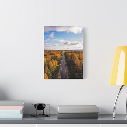 Somewhere in Lithuania Matte Canvas, Stretched, 1.25"