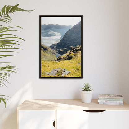 Kerry Mount Matte Canvas, Framed (Multi-color)
