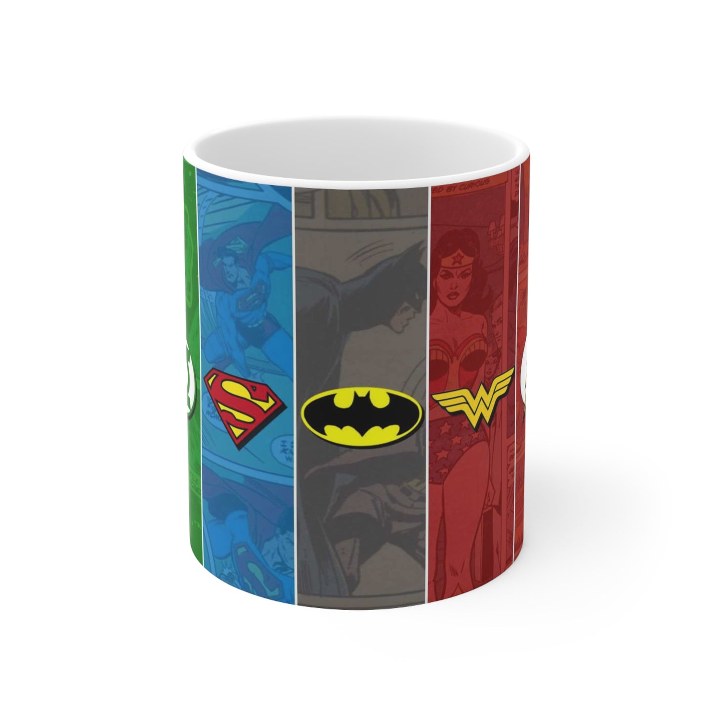 Superhero Ceramic Coffee Cups - 11oz & 15oz - Perfect Gift for Comic Fans