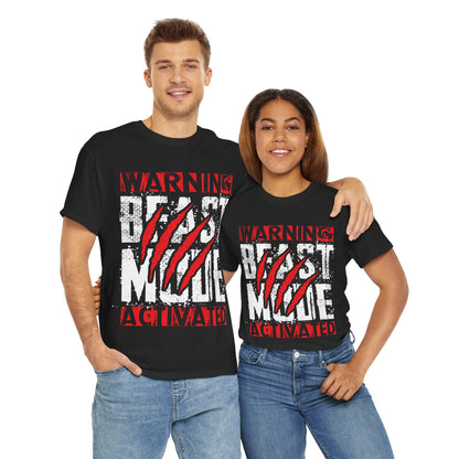 Warning Unisex Heavy Cotton Tee