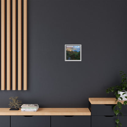 Torc Trail Stairs Matte Canvas, Framed (Multi-color)