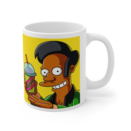 Whimsical Cartoon Character Coffee Mug - Fun, Unique Gift for Fans