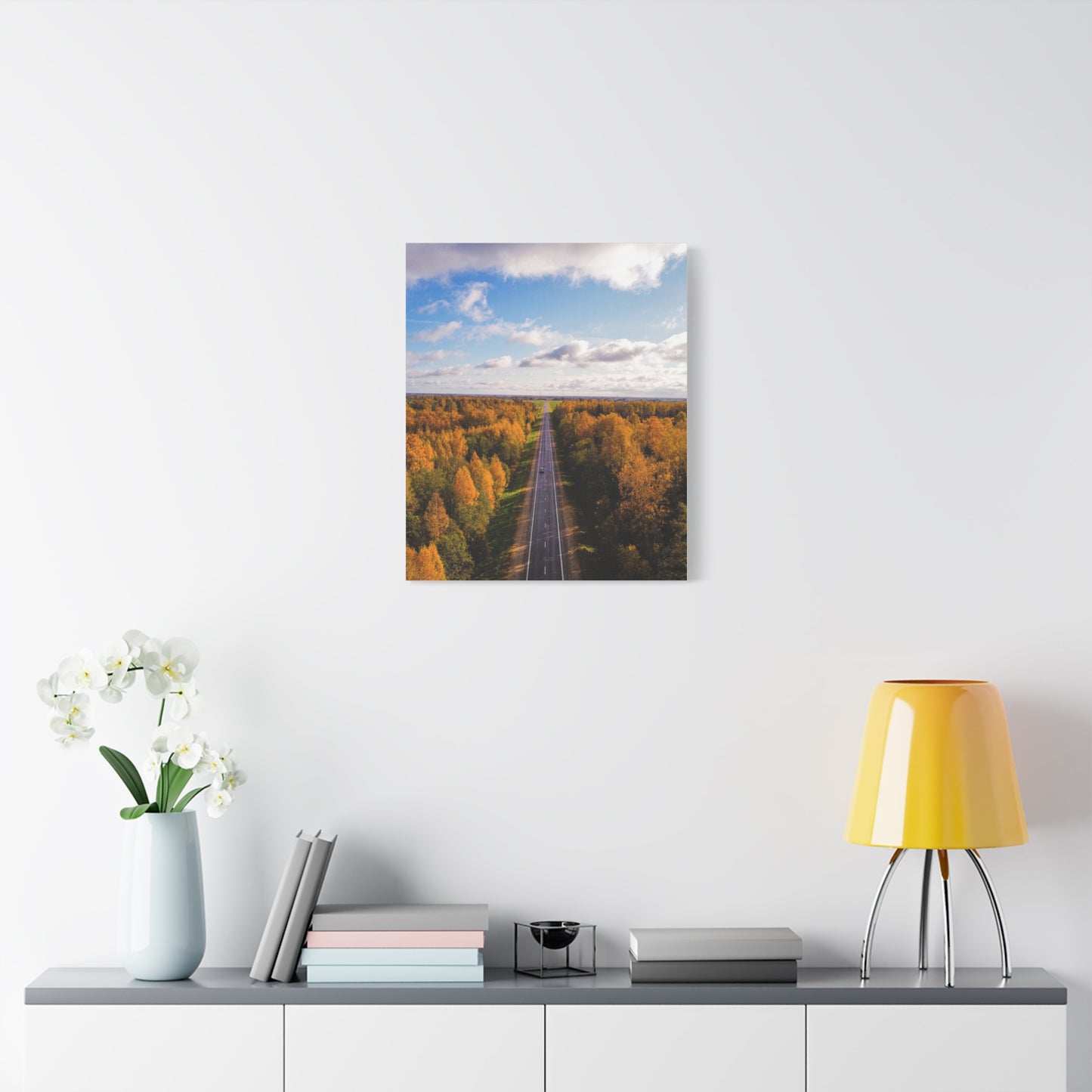 Somewhere in Lithuania Matte Canvas, Stretched, 1.25"