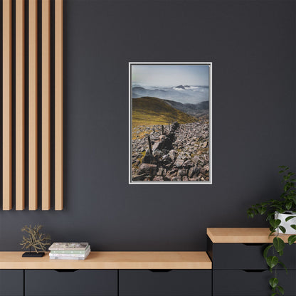 Wall Matte Canvas, Framed (Multi-color)