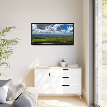 Kerry Panorama Matte Canvas, Framed (Multi-color)