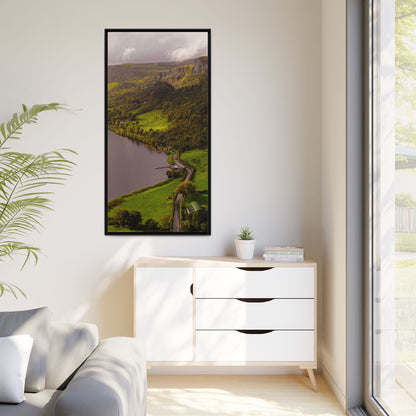 South in Aghadh an Aird or The Devil's Cheney Matte Canvas, Framed (Multi-color)