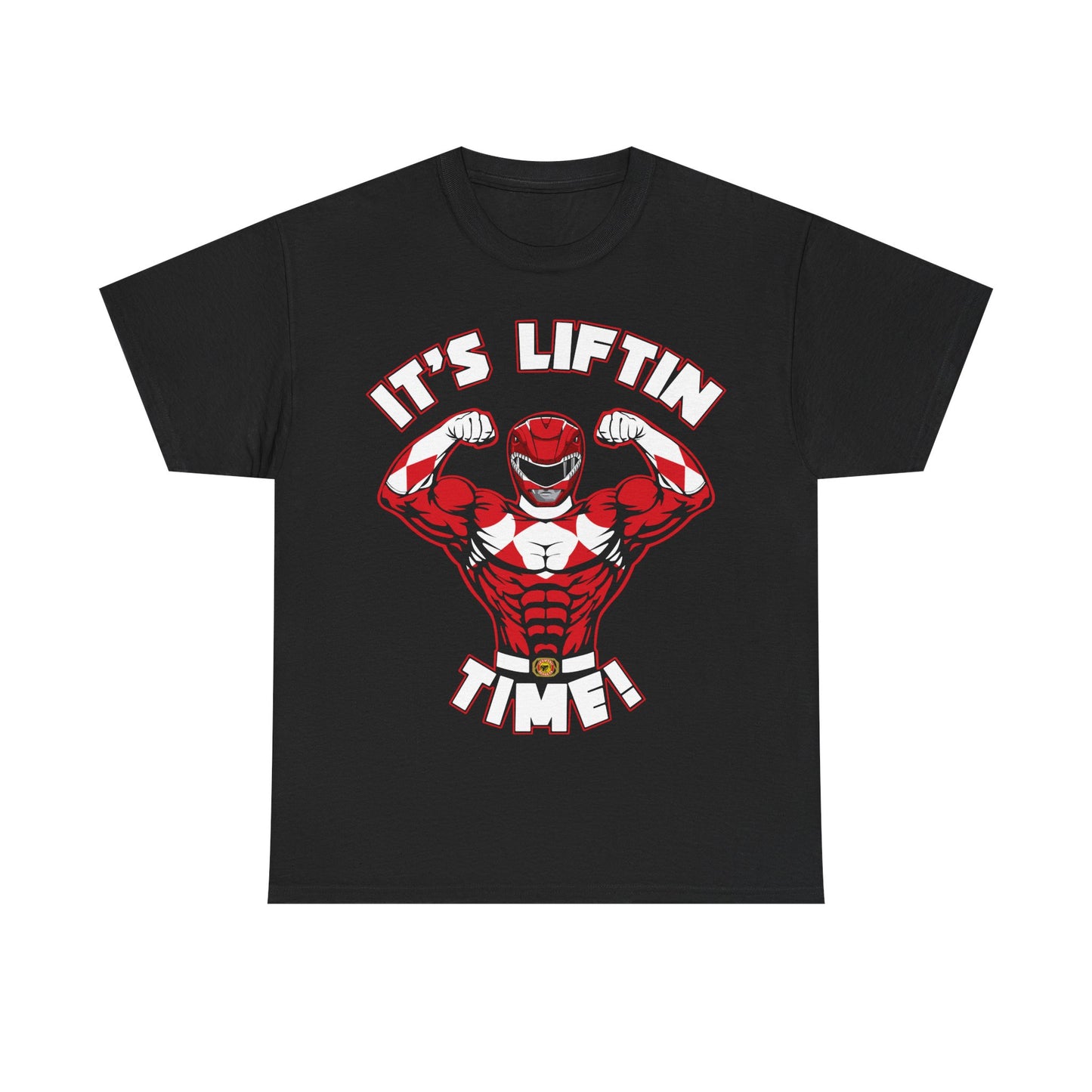 It's Liftin' Time Unisex Heavy Cotton Tee - Fitness & Workout Shirt Black