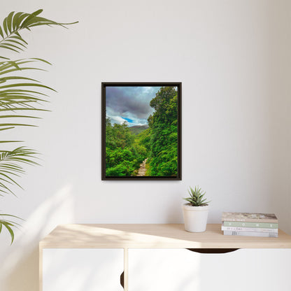 Torc Trail Matte Canvas, Framed (Multi-color)