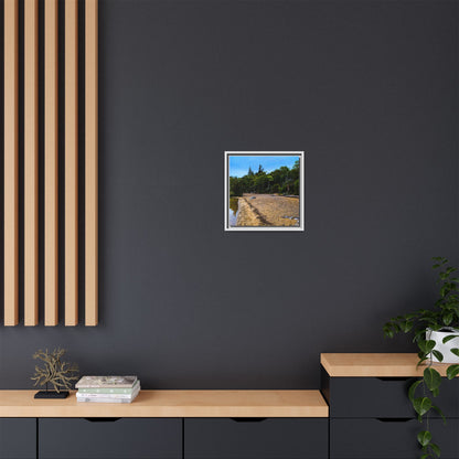 Killarney Beach Matte Canvas, Framed (Multi-color)