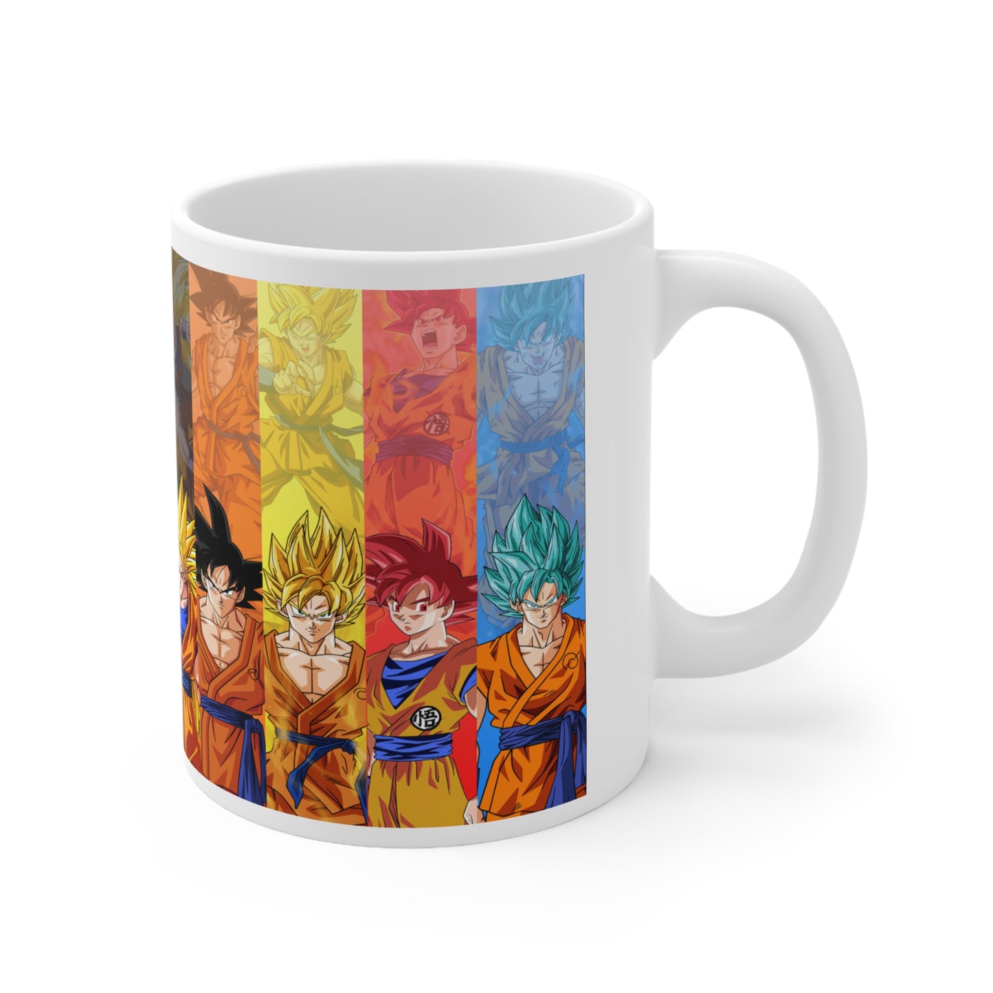 Dragon Ball Z Ceramic Coffee Cups - Perfect Gift for Anime Fans