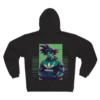Dragon Ball Goku Unisex Hooded Zip Sweatshirt