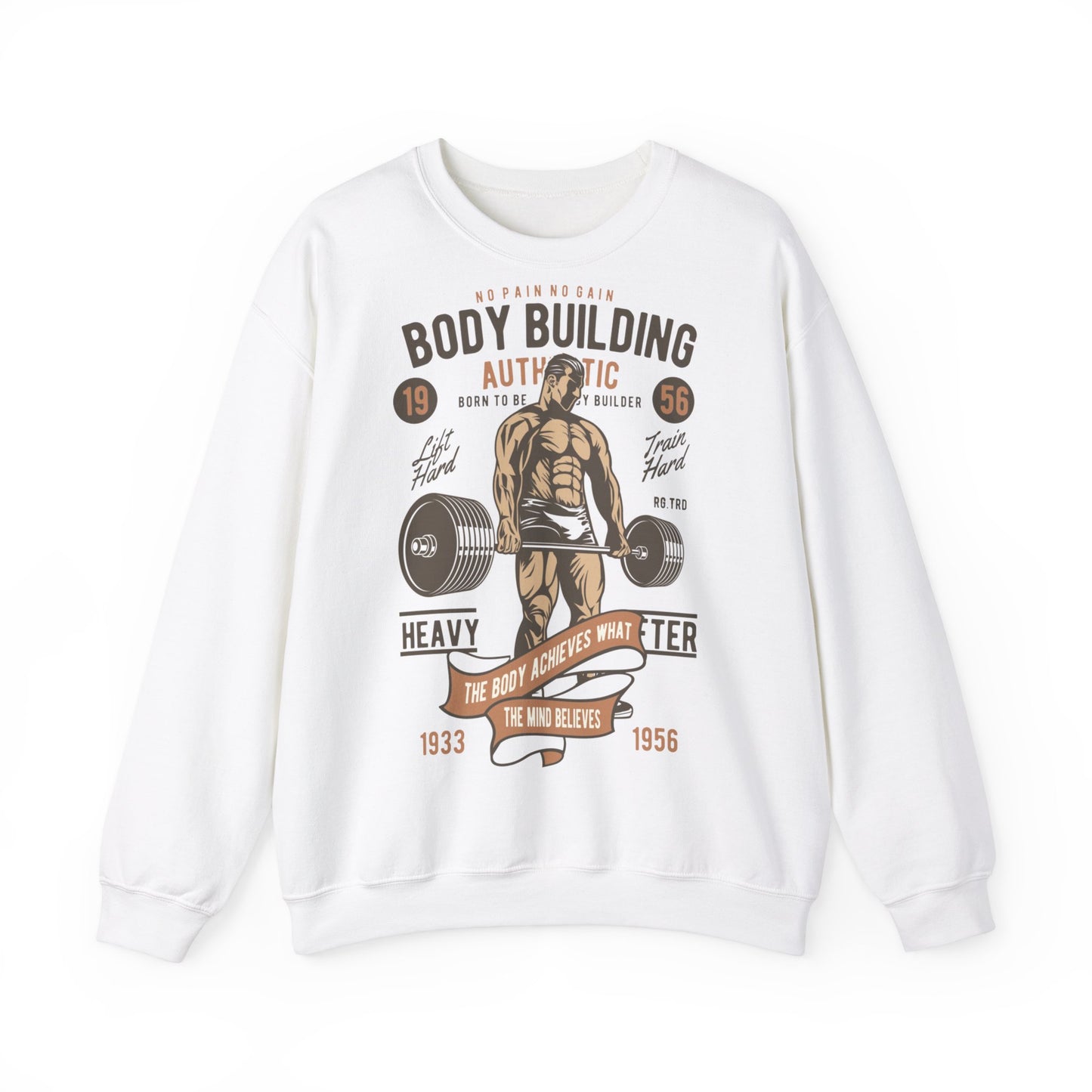Vintage Bodybuilding Unisex Heavy Blend™ Crewneck Sweatshirt