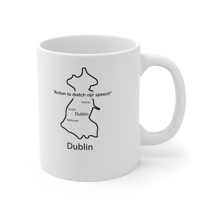 Dublin Ceramic Coffee Cup - 11oz & 15oz